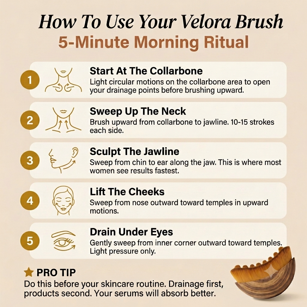 Velora™ Lymphatic Face Brush